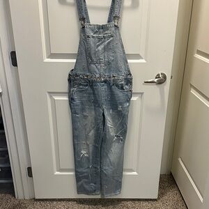 Lucky Brand Blue Denim Overalls
